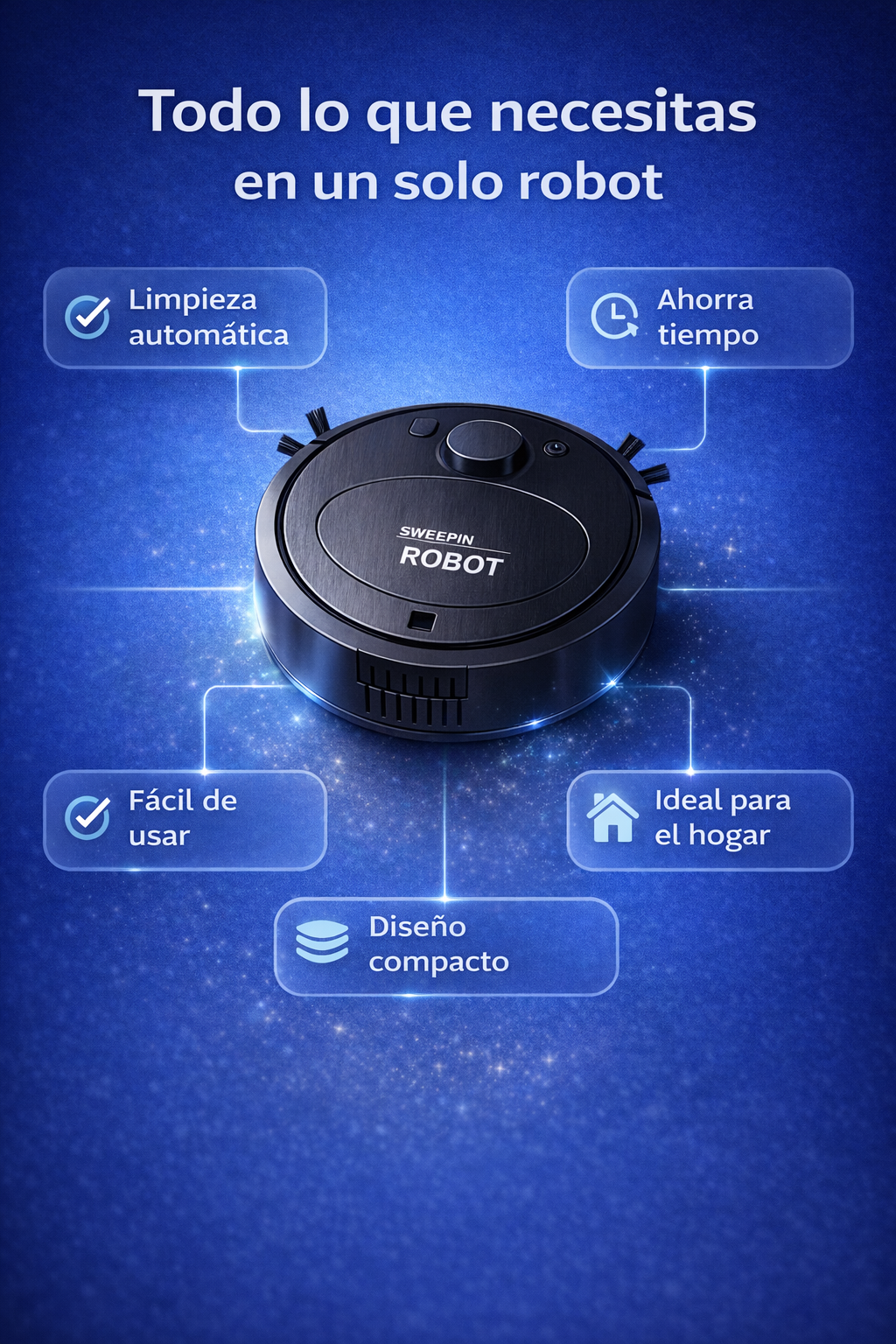 Cleanbot CleanBot Pro ¿Y si tu casa se limpiara sola mientras tú haces lo que m ...