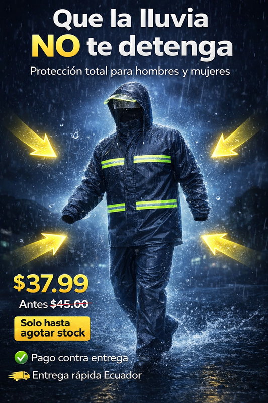 UrbanShield ¿Vas a dejar que la lluvia controle tu día o prefieres estar preparado?